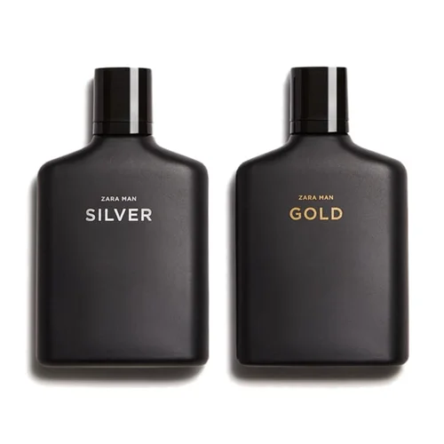 عطر ادکلن زارا من سیلور و گلد-دوقلو | Zara Man Silver and gold